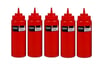 Corona Professional Ketçap&Mayonez Şişe Geniş Kapaklı – Kırmızı 950 ml BO2123 5'Lİ