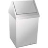 KROM ÇATI KAPAKLI ÇÖP KOVASI 80 LT PLX-3800-380