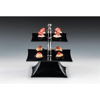 POLYCARBONAT TEPSİLİ 2 KATLI TEŞHİR STANDI(20-25 CM )