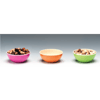 RENKLİ YUVARLAK  BAMBU ÇEREZLİK-PEMBE-ORANJ-YEŞİL WHR 2079