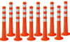 100 Lü Set Delinatör 75 Cm Eko