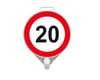 AZAMİ HIZ 20KM / YUVARLAK LEVHA Ø280mm