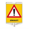 DİKKAT / DİKDÖRTGEN LEVHA 340x400mm