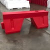 GÜVENLİK SU BARİYERİ 120 X 50 X 50 KIRMIZI