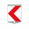TEHLİKELİ VİRAJ / DİKDÖRTGEN LEVHA 340x400mm