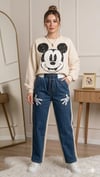 Mickey Denim Eşofman Takımı