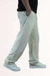 Bej Gg Basic Baggy Keten Pantolon