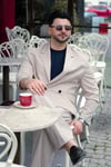 Krem Rengi Relaxed Takım
