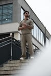 Yeşil Gömlek ve Pantolon Oversize Takım