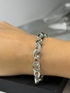 Blank Band Silver Bileklik