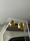 Bombe Halka Gold Küpe 