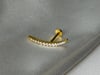 Crescent Gold Piercing