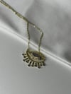 Divine Gaze Taşlı Gold Kolye