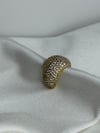Full Taş Gold Earcuff