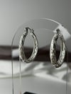 Silver Halka Etnik Küpe