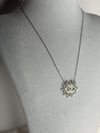 Silver Zirkon Taş Detaylı Göz Kolye
