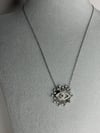 Silver Zirkon Taş Detaylı Göz Kolye