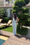 Buz Mavisi Denim Takım