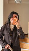 Kahve Denim Takım 