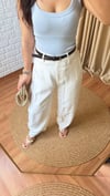 Mavi Fitilli Askılı Zıbın Bluz