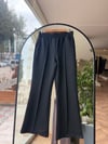 Çima Detaylı Scuba Pantolon | Siyah