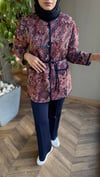 Etnik Desen Ceket | Tarçın