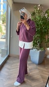 LAVENZA Üçlü Takım | Bordo