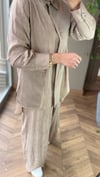 Lavin Asimetrik Dokulu Takım | Bej