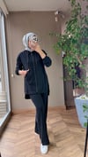 Liora Modal Spor Takım | Siyah
