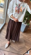 MELORA Baskılı Oversize Sweat | Botanical