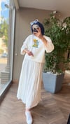 MELORA Baskılı Oversize Sweat | Lemonade
