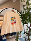 MELORA Baskılı Oversize Sweat | Meyve