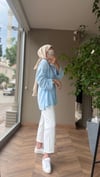 Mina Gömlek | Bebe Mavisi