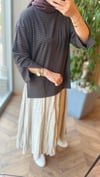 NOREL Çizgili Oysho Sweat | Kahve