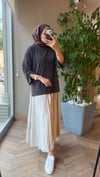 NOREL Çizgili Oysho Sweat | Kahve