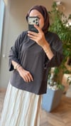 NOREL Çizgili Oysho Sweat | Kahve