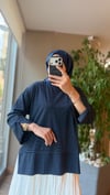 NOREL Çizgili Oysho Sweat | Lacivert