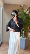 NOREL Çizgili Oysho Sweat | Siyah