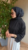 NOREL Çizgili Oysho Sweat | Siyah