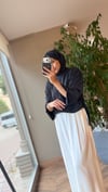 NOREL Çizgili Oysho Sweat | Siyah