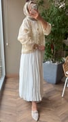 Noya Dantel Detaylı Kimono | Ekru