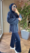 Oysho Kumaş Bağlamalı Tunik | Lacivert