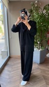 RİVA Üçlü Takım | Siyah