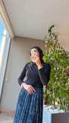 Sandy Toka Detaylı Body | Siyah