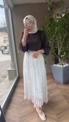 Şifon Bluz | Kahverengi