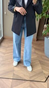 Taş Detaylı Bol Paça Jean