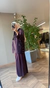 TREVIA Gold Detaylı Trenç Yelek | Bordo