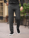 A Kalite Slim Fit Likralı Antrasit Kumaş Pantolon