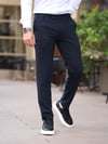 A Kalite Slim Fit Likralı Lacivert Kumaş Pantolon
