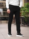A Kalite Slim Fit Likralı Siyah Kumaş Pantolon